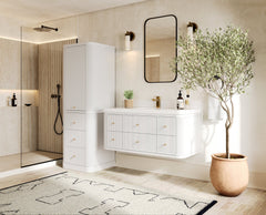 Hampton Floating 48 in. W x 22 in. D Single Sink Bathroom Vanity - photo 2