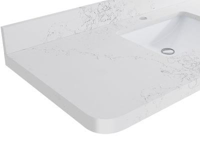 Hampton Floating 48 in. W x 22 in. D Single Sink Bathroom Vanity - Willow Bath and Vanity