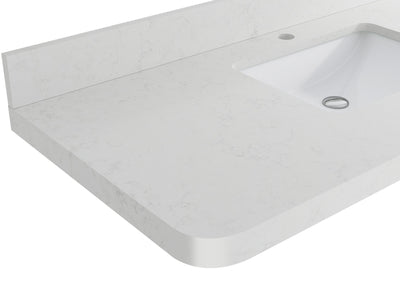 Hampton Floating 48 in. W x 22 in. D Single Sink Bathroom Vanity - Willow Bath and Vanity
