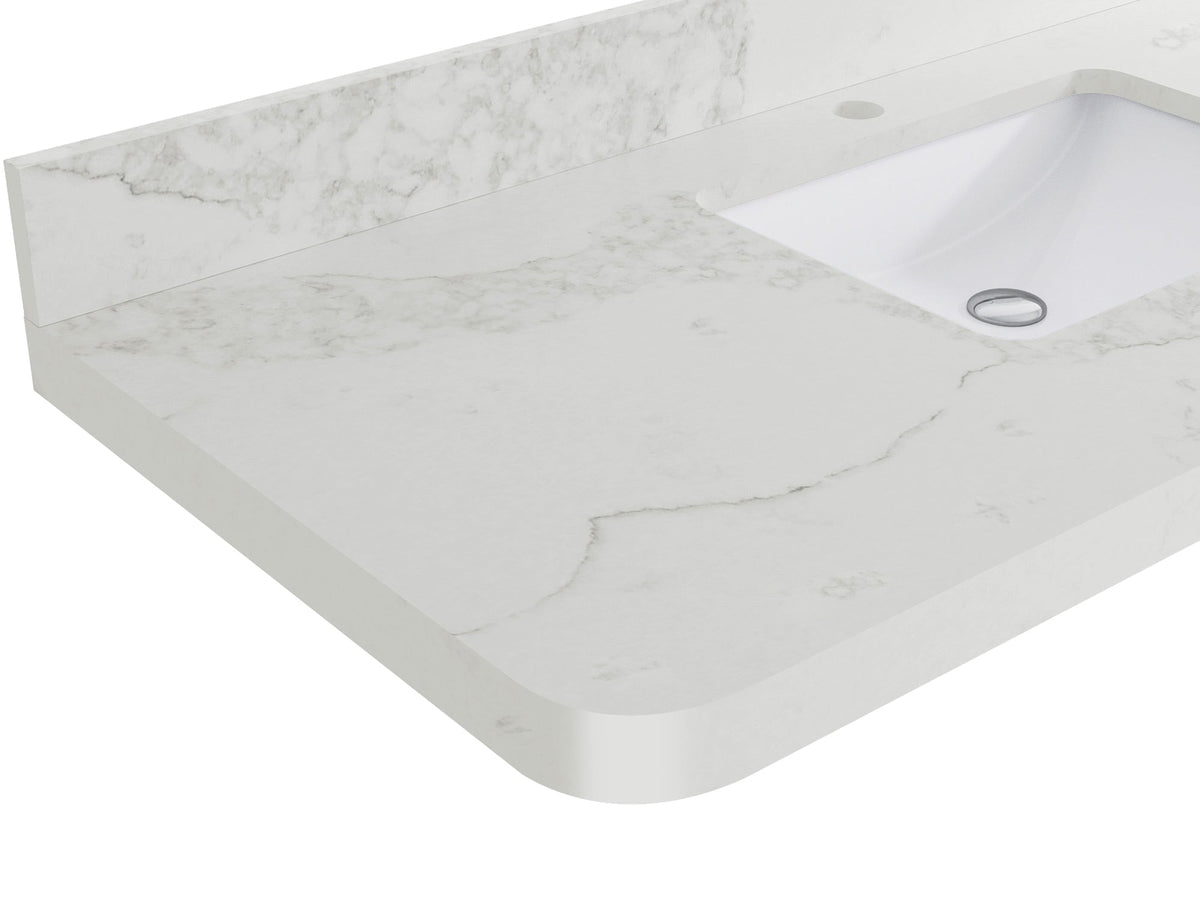 Hampton Floating 60 in. W x 22 in. D Double Sink Bathroom Vanity - Willow Bath and Vanity
