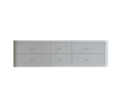 Hampton Floating 72 in. W x 22 in. D Double Sink Bathroom Vanity - photo 6