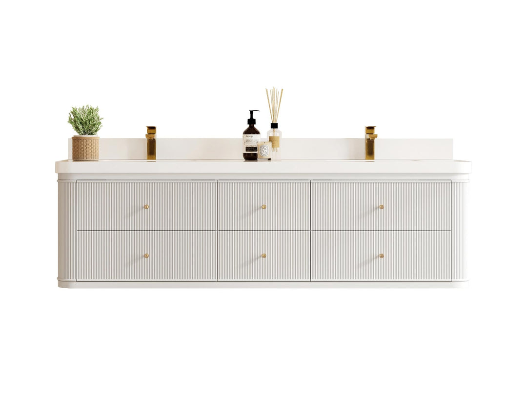 White Bathroom Vanities - photo 32