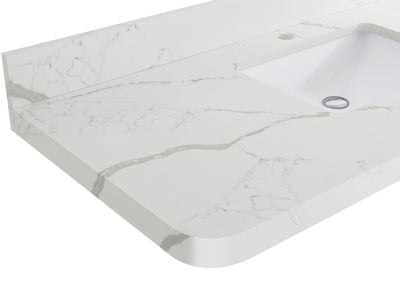 Hampton Floating 84 in. W x 22 in. D Double Sink Bathroom Vanity - Willow Bath and Vanity
