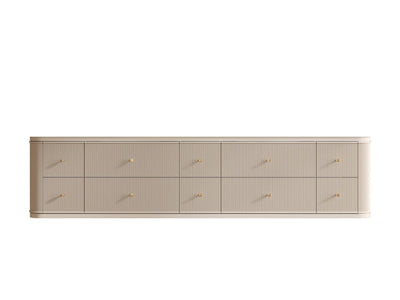 Hampton Floating 84 in. W x 22 in. D Double Sink Bathroom Vanity - Willow Bath and Vanity