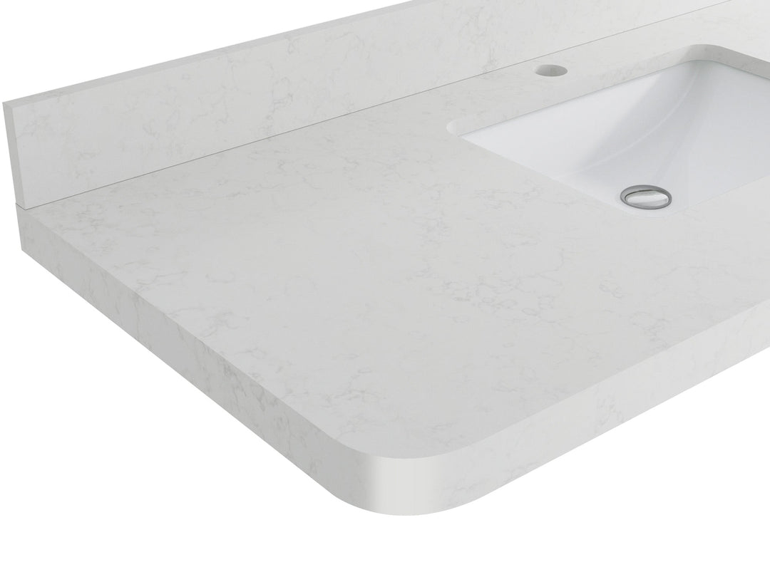 Hampton Floating Teak 24 in. W x 22 in. D Single Sink Bathroom Vanity - Willow Bath and Vanity