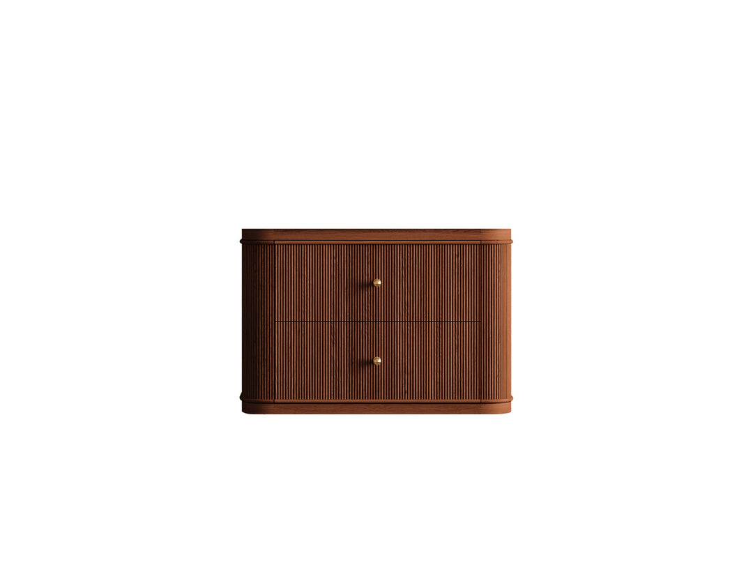 Hampton Floating Teak 30 in. W x 22 in. D Single Sink Bathroom Vanity - Willow Bath and Vanity