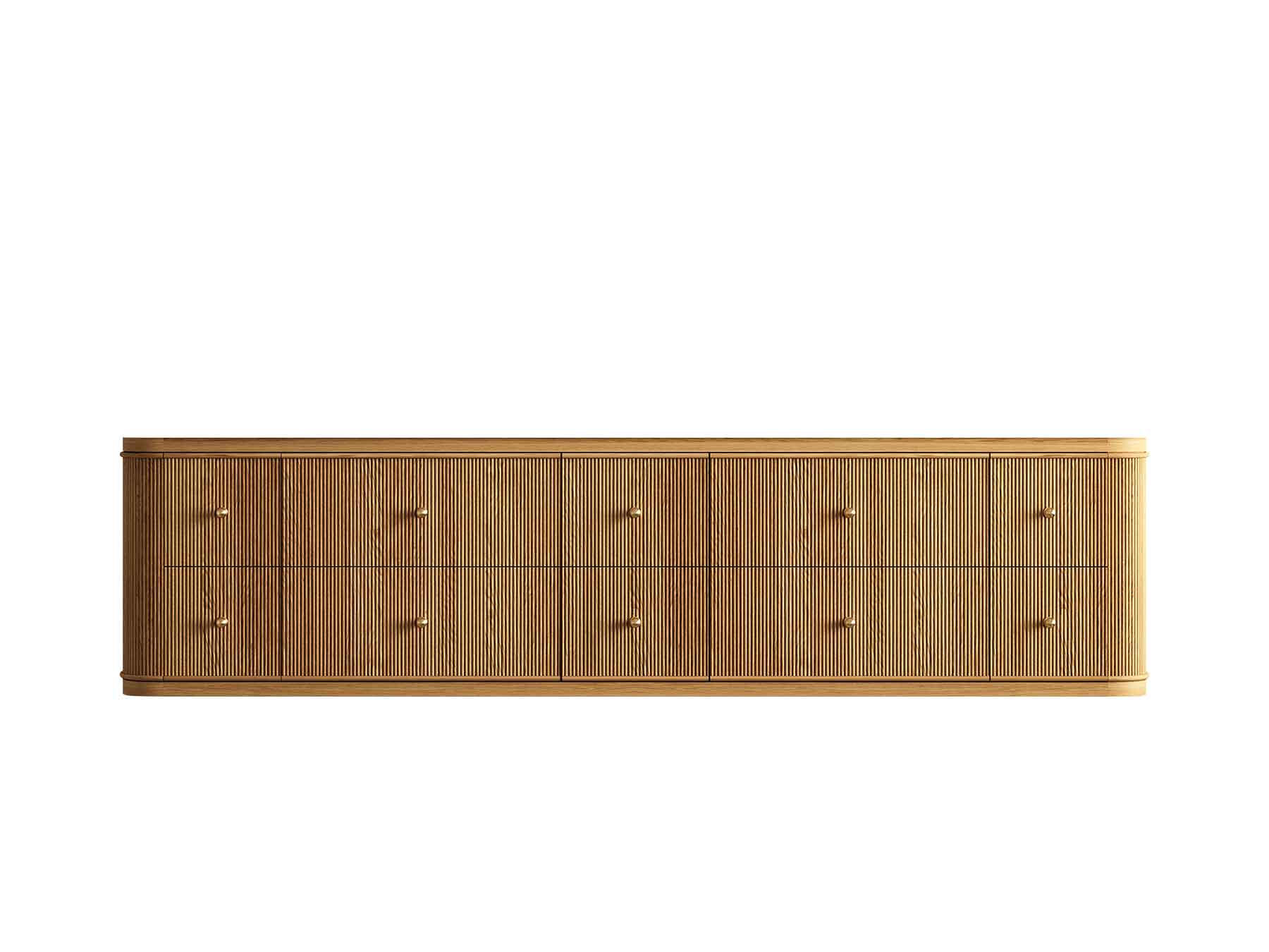 Hampton Floating Teak 80 in. W x 22 in. D Double Sink Bathroom Vanity - Willow Bath and Vanity