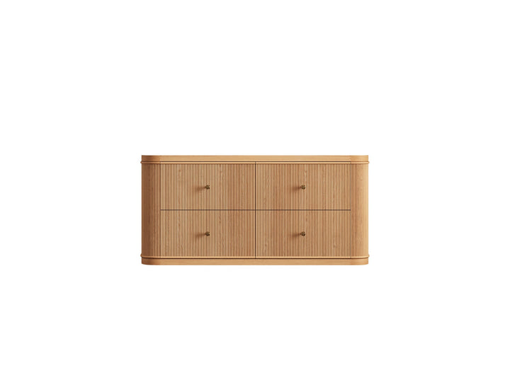 Hampton Floating White Oak 42 in. W x 22 in. D Single Sink Bathroom Vanity - photo 6