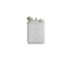 Houston 30 in. W x 22 in. D Free Standing Curved Edge Single Sink Bathroom Vanity - photo 1