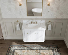 Houston 36 in. W x 22 in. D Floating Bathroom Vanity in Center Sink - photo 5