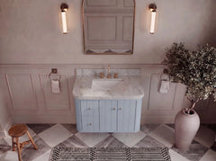 Houston 36 in. W x 22 in. D Floating Bathroom Vanity in Center Sink - photo 7