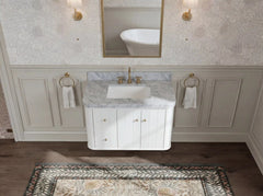 Houston 36 in. W x 22 in. D Floating Bathroom Vanity in Center Sink - photo 9