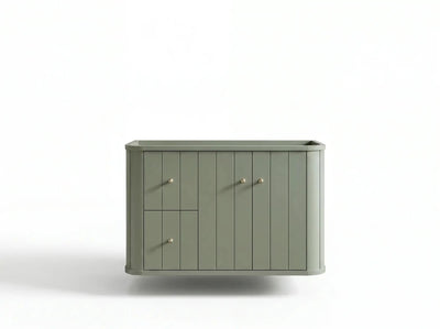Houston 36 in. W x 22 in. D Floating Bathroom Vanity in Center Sink - Willow Bath and Vanity