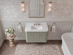 Houston 36 in. W x 22 in. D Floating Bathroom Vanity in Center Sink - photo 6