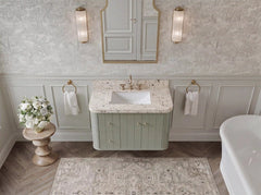 Houston 36 in. W x 22 in. D Floating Bathroom Vanity in Center Sink - photo 8