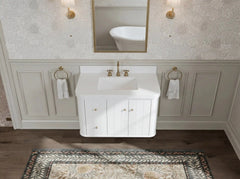 Houston 36 in. W x 22 in. D Floating Bathroom Vanity in Center Sink - photo 13