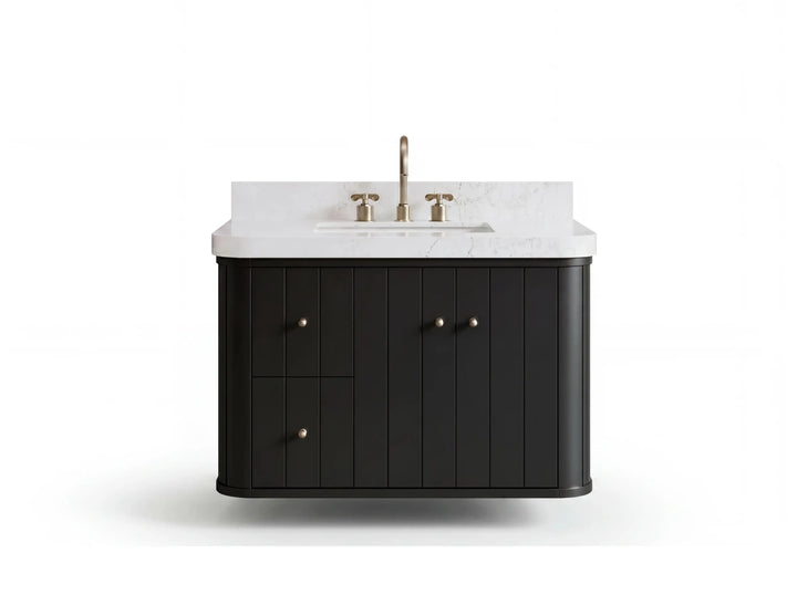 Houston 36 in. W x 22 in. D Floating Bathroom Vanity in Center Sink - photo 1