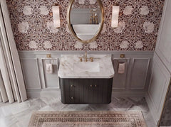 Houston 36 in. W x 22 in. D Floating Bathroom Vanity in Center Sink - photo 9
