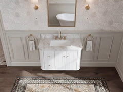 Houston 36 in. W x 22 in. D Floating Bathroom Vanity in Center Sink - photo 11