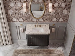 Houston 36 in. W x 22 in. D Floating Bathroom Vanity in Center Sink - photo 8