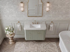 Houston 36 in. W x 22 in. D Floating Bathroom Vanity in Center Sink - photo 7