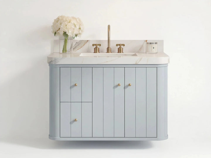 Houston 36 in. W x 22 in. D Floating Bathroom Vanity in Center Sink - photo 1