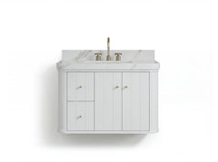 Houston 36 in. W x 22 in. D Floating Bathroom Vanity in Center Sink - photo 1