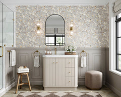 Houston 36 in. W x 22 in. D Free Standing Curved Edge Left Offset Sink Bathroom Vanity - photo 4