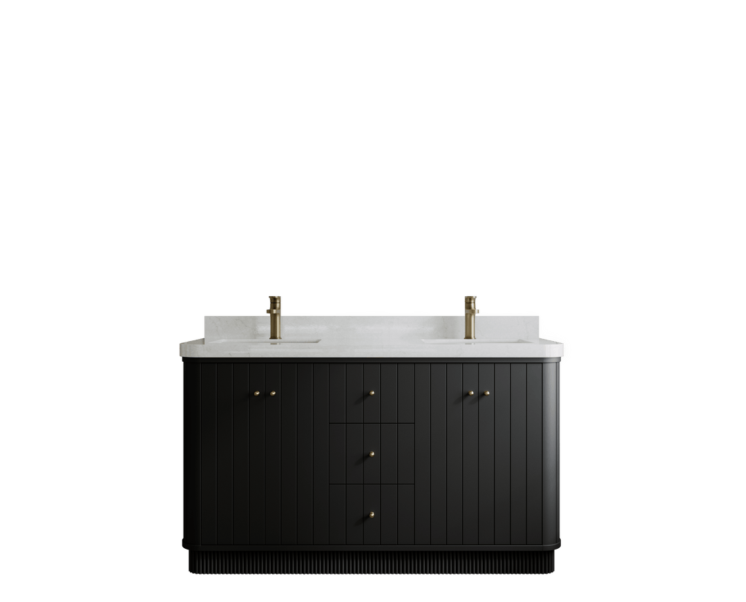 Reeded Bathroom Vanity - photo 39