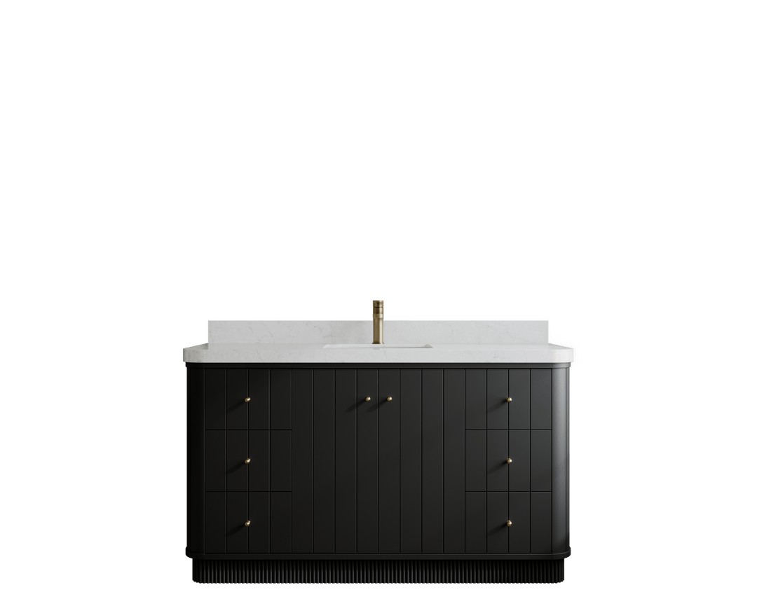 Reeded Bathroom Vanity - photo 37