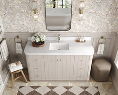 Houston 60 in. W x 22 in. D Free Standing Curved Edge Single Sink Bathroom Vanity - photo 7