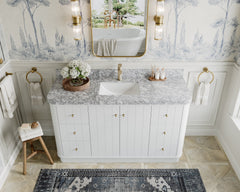 Houston 60 in. W x 22 in. D Free Standing Curved Edge Single Sink Bathroom Vanity - photo 16