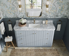 Houston 60 in. W x 22 in. D Free Standing Curved Edge Single Sink Bathroom Vanity - photo 15