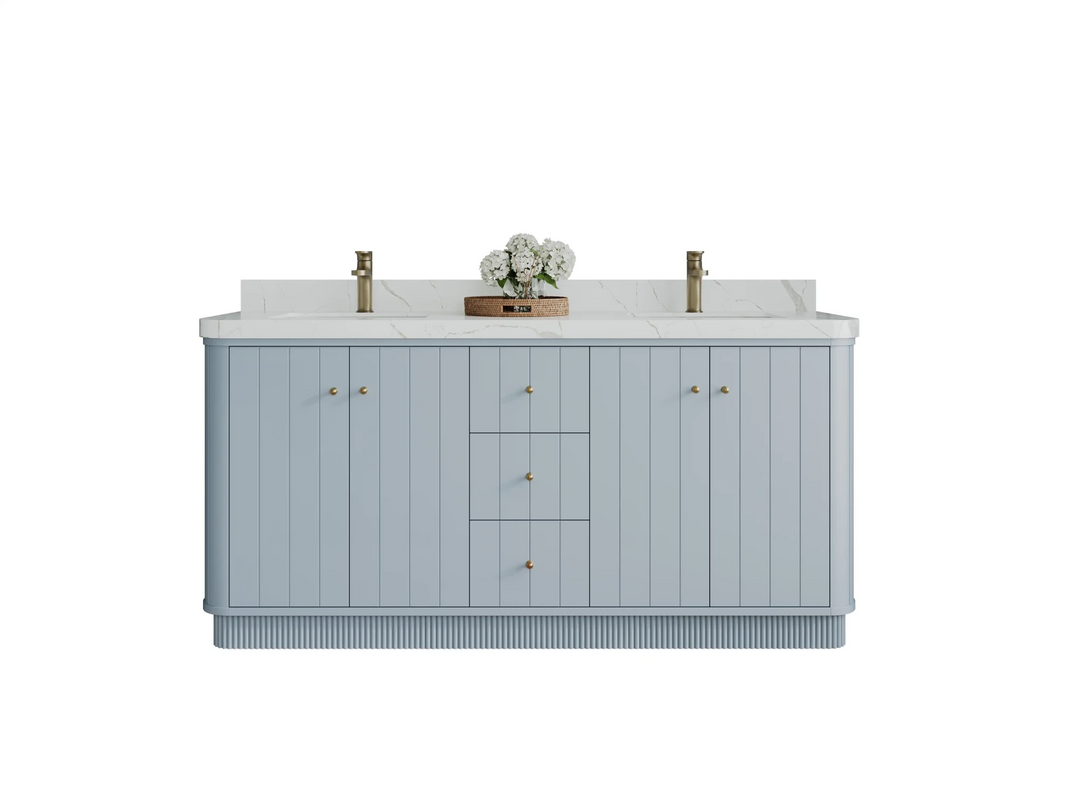 Bathroom Vanities - Double Sink - Bathroom Vanity size 70 - 79 IN - Birch Wood - photo 2