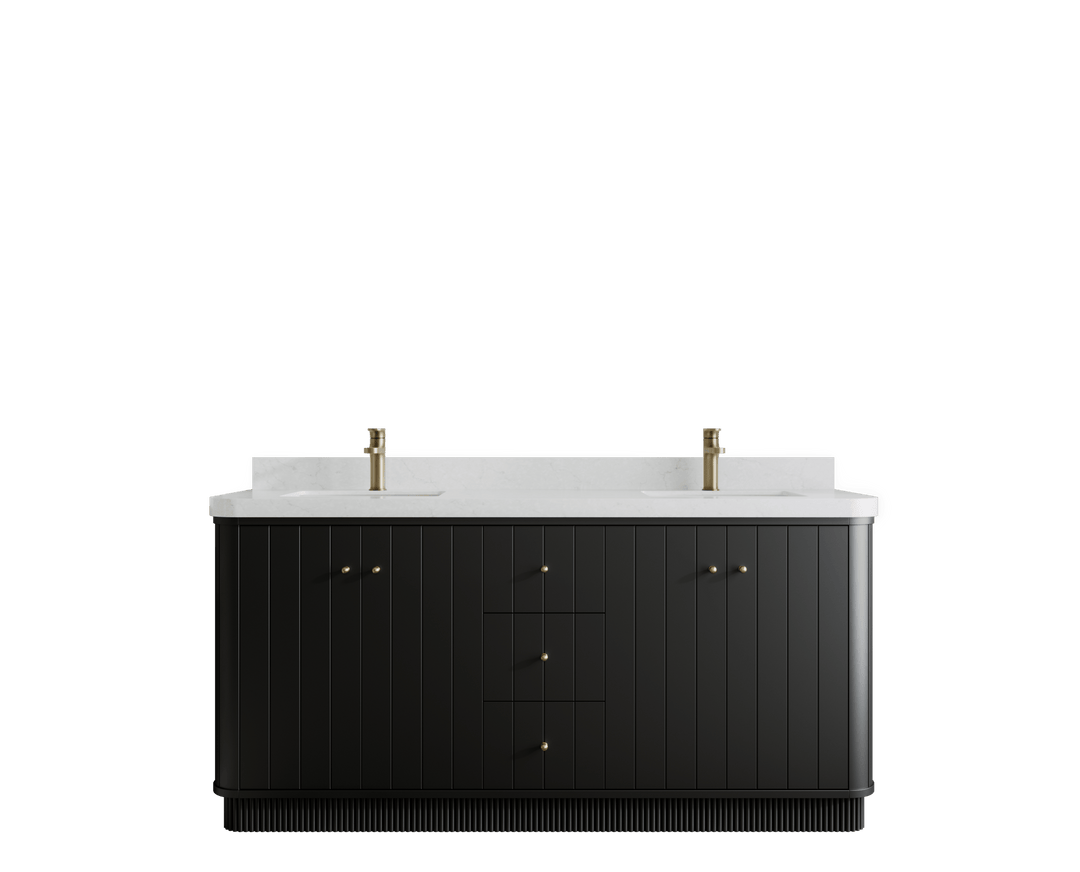Reeded Bathroom Vanity - photo 38