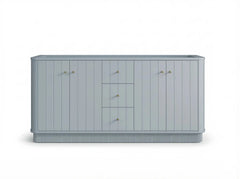 Houston 72 in. W x 22 in. D Free Standing Curved Edge Double Sink Bathroom Vanity - photo 16