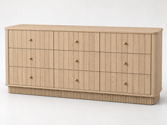 Houston 72-Inch Dresser in Nordic White Oak