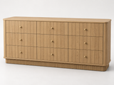 Houston 72-Inch Dresser in Nordic White Oak