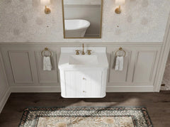 Houston Floating 30 in. W x 22 in. D Single Sink Bathroom Vanity - photo 13