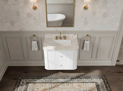 Houston Floating 30 in. W x 22 in. D Single Sink Bathroom Vanity - photo 10