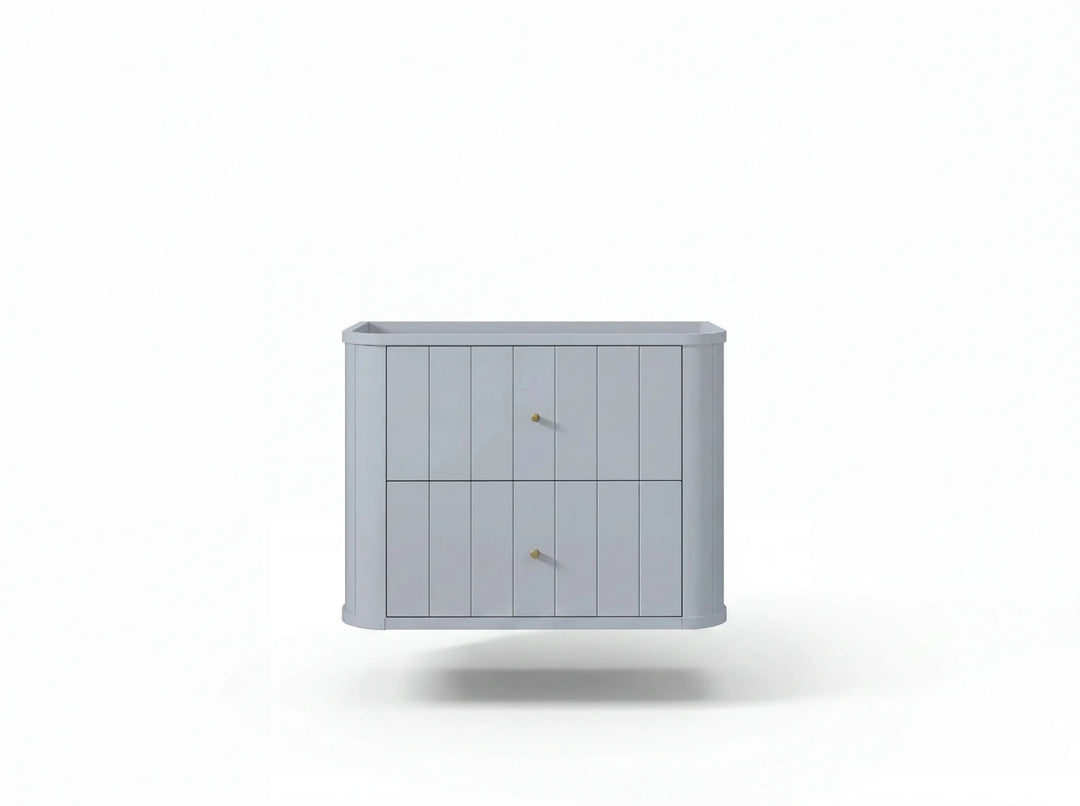Houston Floating 30 in. W x 22 in. D Single Sink Bathroom Vanity | 
              
                Blue Heather
                
                  
             - HOU-FLT-CAB-BLU-29 - photo №9