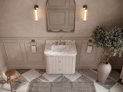 Houston Floating 30 in. W x 22 in. D Single Sink Bathroom Vanity - photo 10