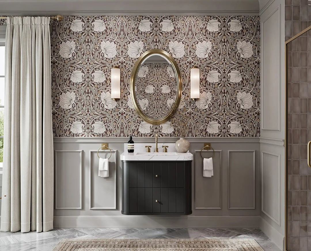 Houston Floating 30 in. W x 22 in. D Single Sink Bathroom Vanity - Willow Bath and Vanity