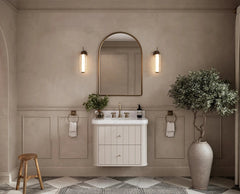 Houston Floating 30 in. W x 22 in. D Single Sink Bathroom Vanity - photo 5