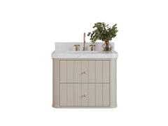 Houston Floating 30 in. W x 22 in. D Single Sink Bathroom Vanity - photo 1