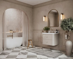 Houston Floating 30 in. W x 22 in. D Single Sink Bathroom Vanity - photo 2