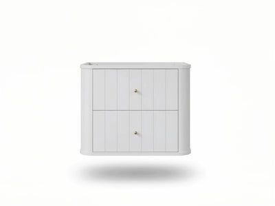 Houston Floating 30 in. W x 22 in. D Single Sink Bathroom Vanity - Willow Bath and Vanity