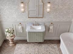Houston Floating 30 in. W x 22 in. D Single Sink Bathroom Vanity - photo 7