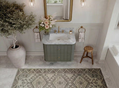 Houston Floating 30 in. W x 22 in. D Single Sink Bathroom Vanity - photo 7