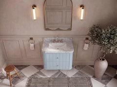 Houston Floating 30 in. W x 22 in. D Single Sink Bathroom Vanity - photo 3